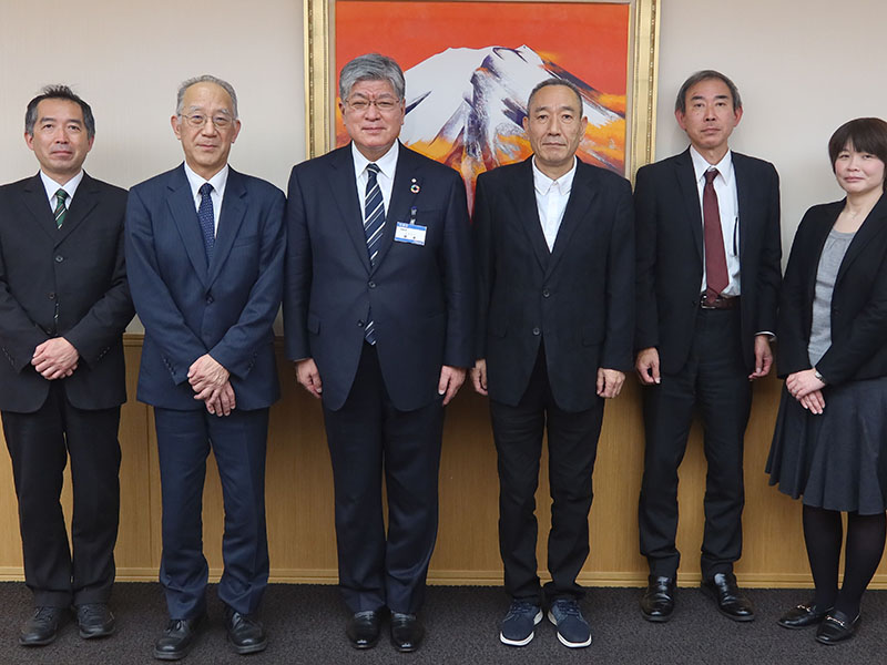 センター東京北部　坂本板橋区長と懇談　区民のニーズつなぎ、めざすまちづくりへ